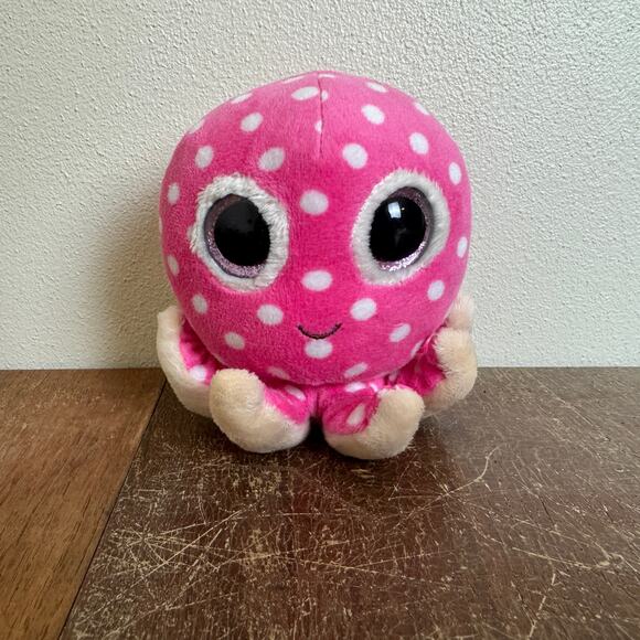 TY Beanie Boos Ollie Pink Octopus 2013 Beanbag plush stuffed animal - Picture 1 of 8